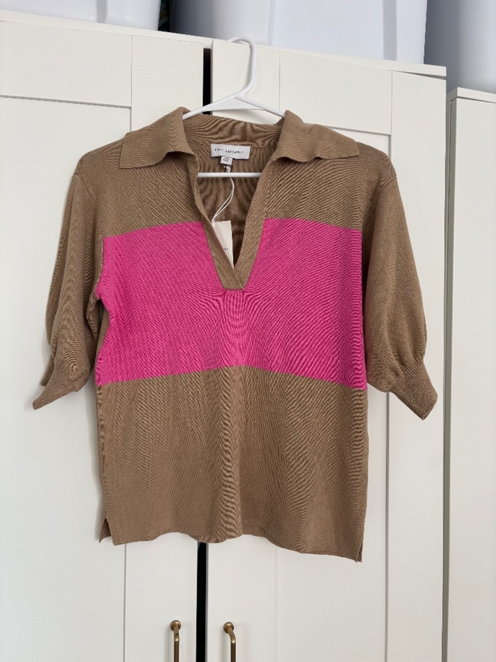 Free Assembly short sleeve sweater size XS